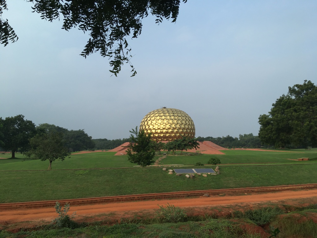 Matrimandir in Auroville, India. iPhone SE, December 2019.